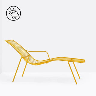 Pedrali Nolita Chaise-longue 3654 garden chair/deckchair - Buy now on ShopDecor - Discover the best products by PEDRALI design
