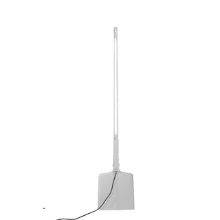 Karman Tobia strip LED floor lamp with shovel shape matt white OUTDOOR 110 Volt - Buy now on ShopDecor - Discover the best products by KARMAN design
