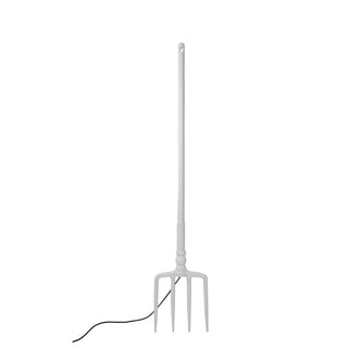 Karman Tobia strip LED floor lamp with rake shape matt white OUTDOOR 110 Volt - Buy now on ShopDecor - Discover the best products by KARMAN design