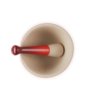 Le Creuset Stoneware Mortar & Pestle diam. 12 cm. - Buy now on ShopDecor - Discover the best products by LECREUSET design