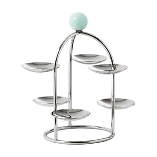 Sambonet Penelope pastry stand 6 small dishes Sambonet Mirror Steel - Buy now on ShopDecor - Discover the best products by SAMBONET design