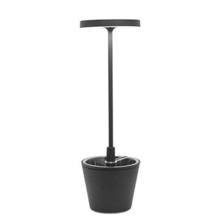 Zafferano Lampes à Porter Poldina Reverso Pro LED portable table lamp Zafferano Dark Grey N3 - Buy now on ShopDecor - Discover the best products by ZAFFERANO LAMPES À PORTER design