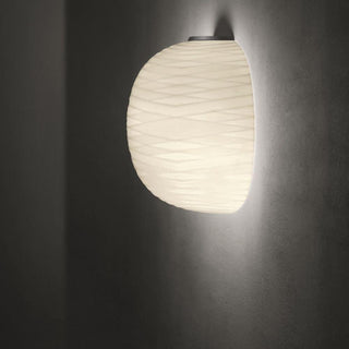 Foscarini Gem Semi wall lamp Foscarini Graphite 10 - Buy now on ShopDecor - Discover the best products by FOSCARINI design