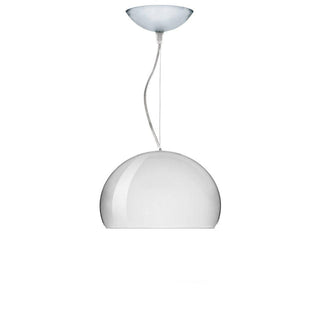 Kartell FL/Y metallized suspension lamp diam. 52 cm. Buy now on Shopdecor
