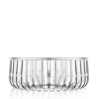 Kartell Panier side table/container with lid Kartell Crystal B4 - Buy now on ShopDecor - Discover the best products by KARTELL design