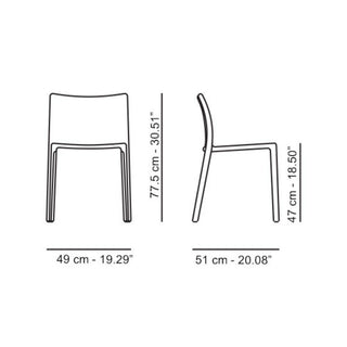 Magis Air-Chair stacking chair Buy now on Shopdecor