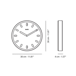 Magis Tempo wall clock Buy now on Shopdecor