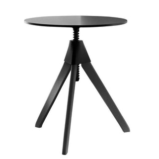 Magis The Wild Bunch Topsy table in beech with colored joint and screw diam. 60 cm. Magis Black/Black - Buy now on ShopDecor - Discover the best products by MAGIS design