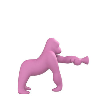 Qeeboo Kong XS Lamp in the shape of a gorrilla Qeeboo Bright pink - Buy now on ShopDecor - Discover the best products by QEEBOO design