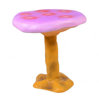 Seletti Amanita table pink-yellow - Buy now on ShopDecor - Discover the best products by SELETTI design
