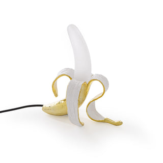 Seletti Banana Lamp Louie table lamp gold - Buy now on ShopDecor - Discover the best products by SELETTI design