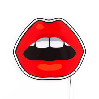 Seletti Blow Neon Lamp Mouth LED wall lamp - Buy now on ShopDecor - Discover the best products by SELETTI design