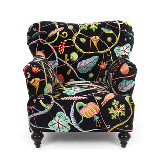 Seletti Botanical Diva Armchair armchair black - Buy now on ShopDecor - Discover the best products by SELETTI design