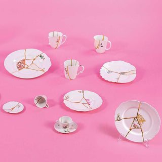 Seletti Kintsugi salad bowl in porcelain/24 carat gold mod. 3 Buy now on Shopdecor