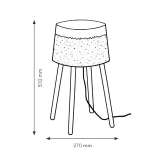 Serax Concrete table lamp diam. 27 cm. Buy now on Shopdecor