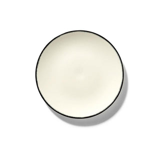 Serax Dé plate diam. 17.5 cm. off white/black var 1 Buy now on Shopdecor