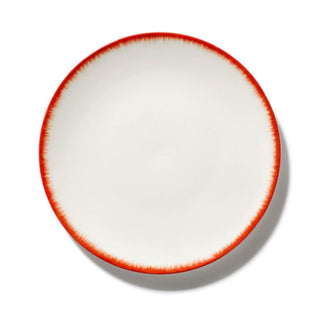 Serax Dé plate diam. 24 cm. off white/red var 2 Buy now on Shopdecor