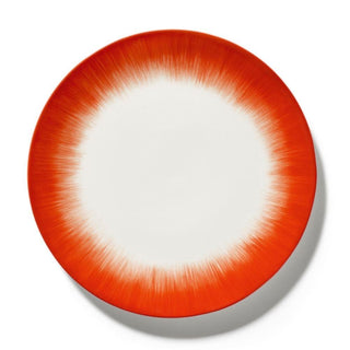 Serax Dé plate diam. 28 cm. off white/red var 5 Buy now on Shopdecor