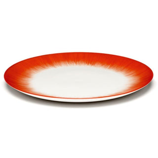 Serax Dé plate diam. 28 cm. off white/red var 5 Buy now on Shopdecor
