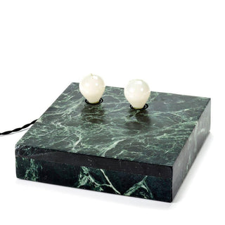 Serax Essentials wall/table lamp Kvg nr.02-03 dark green marble Buy now on Shopdecor