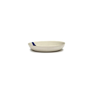 Serax Feast dinner plate diam. 11.5 cm. white - artichoke blue Buy now on Shopdecor