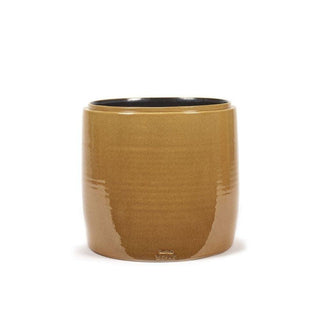 Serax Glazed Shades medium round flower pot honey Buy now on Shopdecor