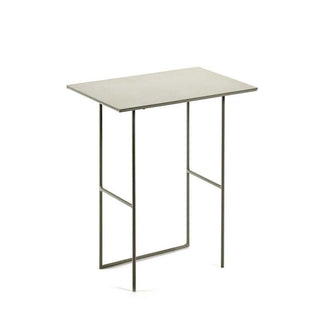 Serax Metal Sculptures Cico rectangular side table grey Buy now on Shopdecor