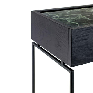 Serax Nero & Verde side table with drawer h. 52 cm. Buy now on Shopdecor