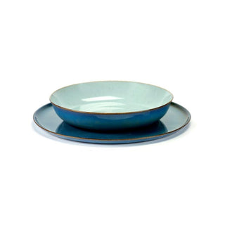 Serax Terres De Rêves dinner plate diam. 26 cm. smokey blue Buy now on Shopdecor