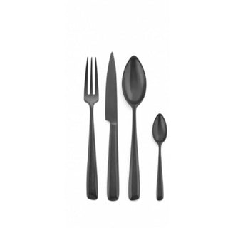 Serax Zoë set 24 cutlery black steel Buy now on Shopdecor