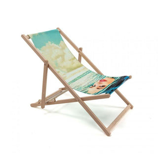 Seletti Toiletpaper Deck Chair Seagirl Buy now on Shopdecor