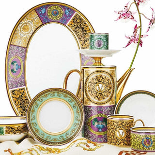 Versace meets Rosenthal Barocco Mosaic cup & saucer low Buy now on Shopdecor