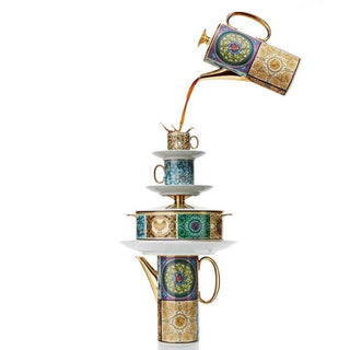 Versace meets Rosenthal Barocco Mosaic etagere Buy now on Shopdecor