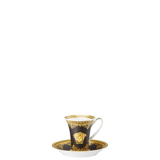Versace meets Rosenthal I Love Baroque Coffee cup and saucer black Buy now on Shopdecor