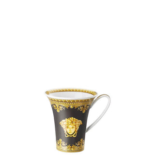 Versace meets Rosenthal I Love Baroque High coffee cup and saucer black Buy now on Shopdecor