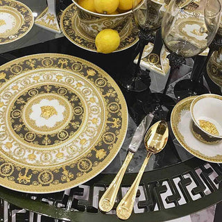 Versace meets Rosenthal I Love Baroque Tea cup and saucer black Buy now on Shopdecor