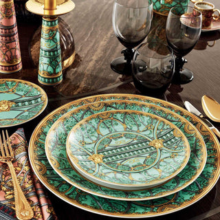 Versace meets Rosenthal La scala del Palazzo set 6 Tea cups and saucers green Buy now on Shopdecor