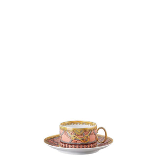 Versace meets Rosenthal La scala del Palazzo Tea cup and saucer pink Buy now on Shopdecor