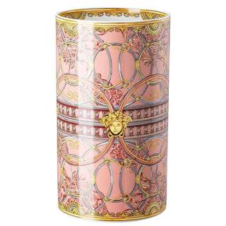 Versace meets Rosenthal La scala del Palazzo Vase H. 30 cm. pink Buy now on Shopdecor