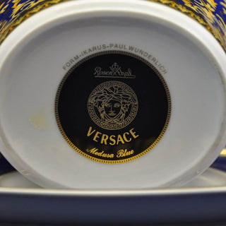 Versace meets Rosenthal Medusa Blue Fruit dish diam. 11.5 cm. Buy now on Shopdecor
