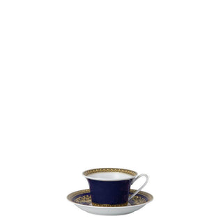Versace meets Rosenthal Medusa Blue Tea cup and saucer Buy now on Shopdecor