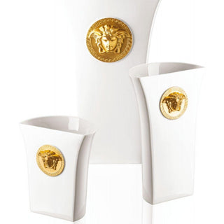 Versace meets Rosenthal Medusa Madness vase white h 18 cm Buy now on Shopdecor