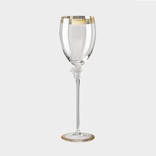 Versace meets Rosenthal Medusa Water goblet Buy now on Shopdecor