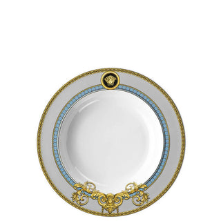 Versace meets Rosenthal Prestige Gala Le Bleu Deep plate diam. 22 cm. Buy now on Shopdecor