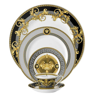Versace meets Rosenthal Prestige Gala Le Bleu Small etagere 2 tiers Buy now on Shopdecor