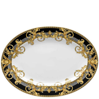 Versace meets Rosenthal Prestige Gala Oval platter 34x24.5 cm. Buy now on Shopdecor