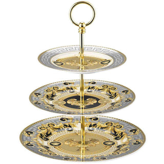 Versace meets Rosenthal Prestige Gala Small etagere 3 tiers Buy now on Shopdecor